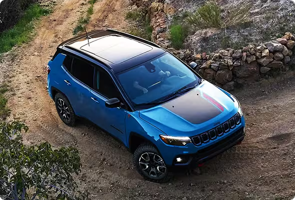 Jeep Compass maneuverability on trails
