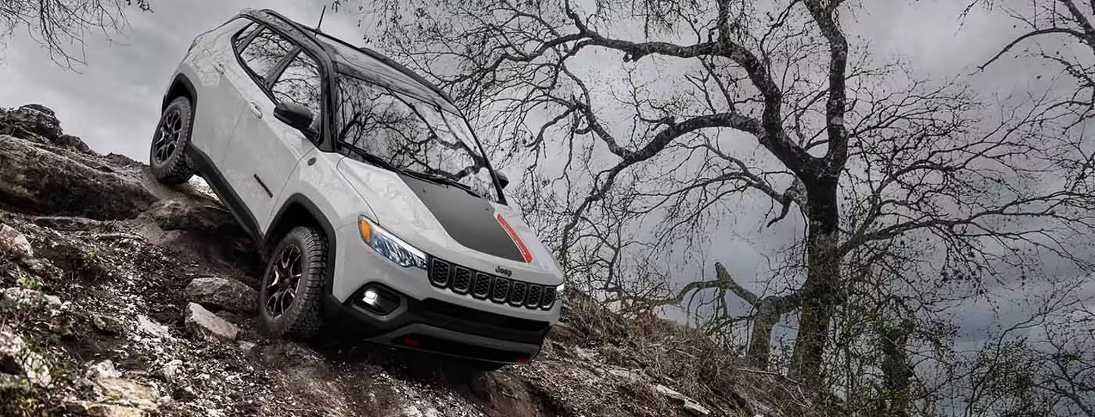 Jeep Compass mountain scene