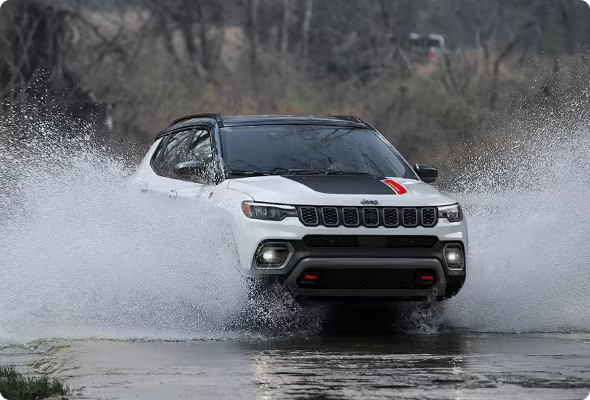 Jeep Compass water fording