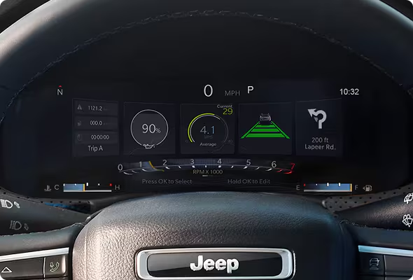 Digital Cluster Display