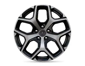 18-inch Aluminum wheel with Gloss Black Pockets
