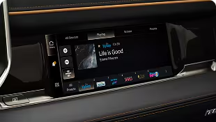 RAM 1500 OFFERS A CLASS-EXCLUSIVE AVAILABLE 10.25-INCH FRONT PASSENGER TOUCHSCREEN DISPLAY*