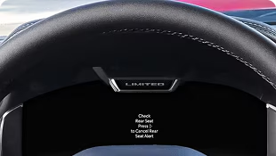 REAR SEAT REMINDER ALERT