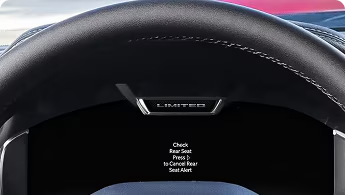 REAR SEAT REMINDER ALERT