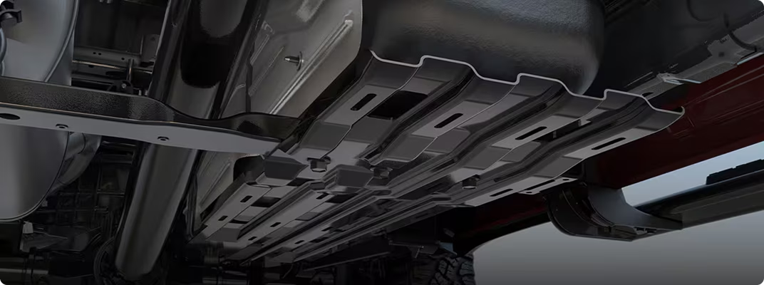 LARGEST-IN-CLASS AVAILABLE FUEL TANK CAPACITY