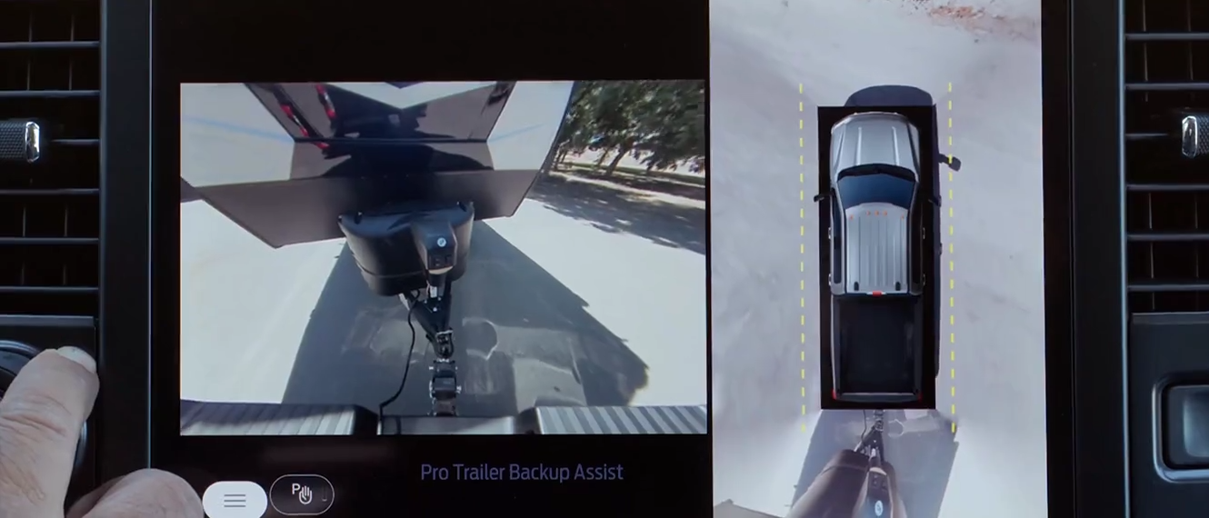 Ford Pro Trailer Hitch Assist