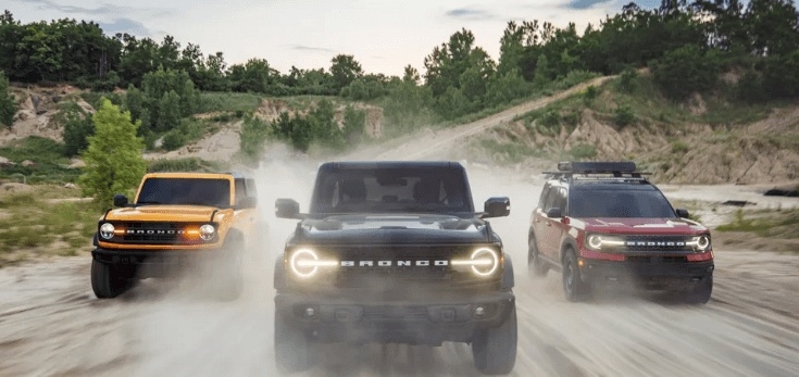 Ford Bronco Lineup