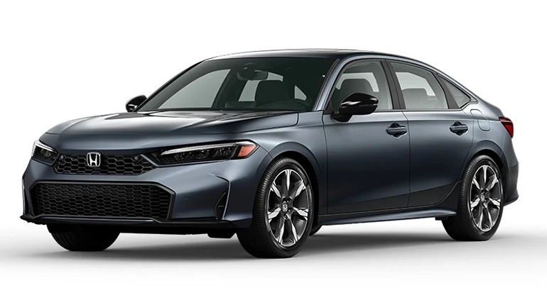 2026 Honda Civic Meteorite Gray Metallic exterior color