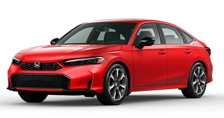 2026 Honda Civic Rallye Red exterior color