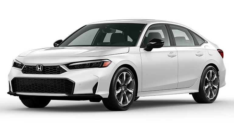 2026 Honda Civic Platinum White Pearl exterior color