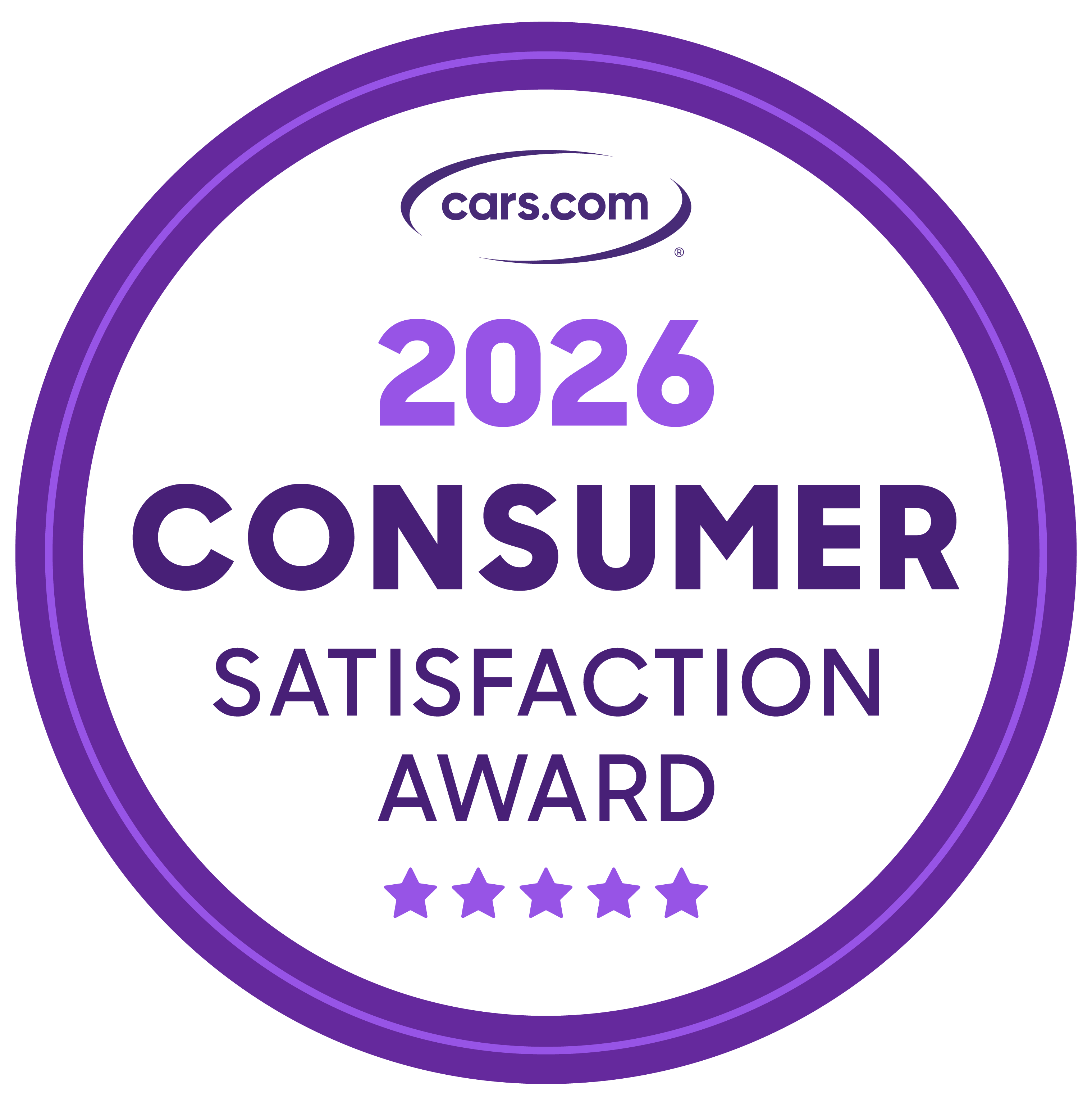 Krieger Ford consumer satisfaction award DealerRater