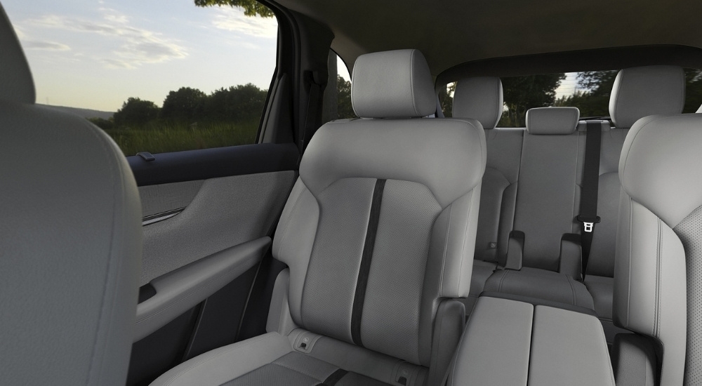 Grey interior in a 2026 Mazda CX-90