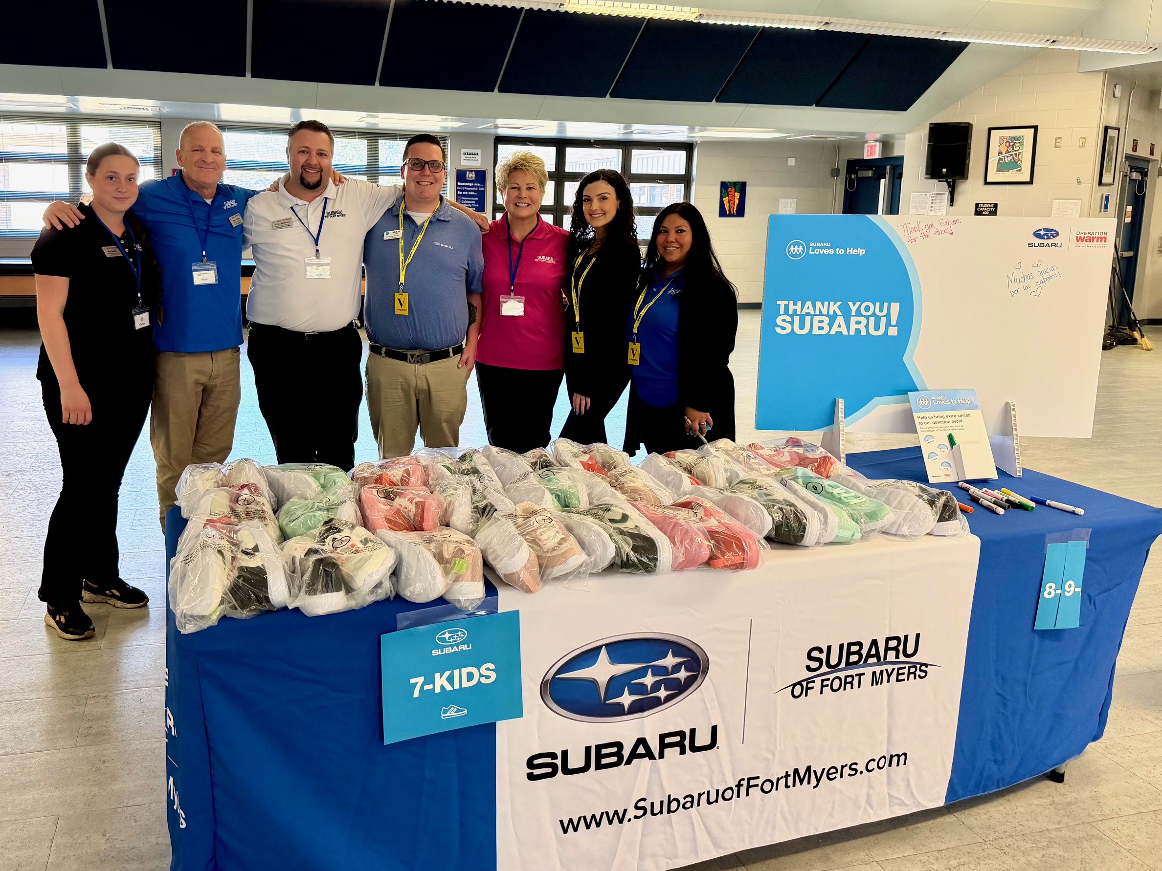 Operation Warm at James Stephens Middle School