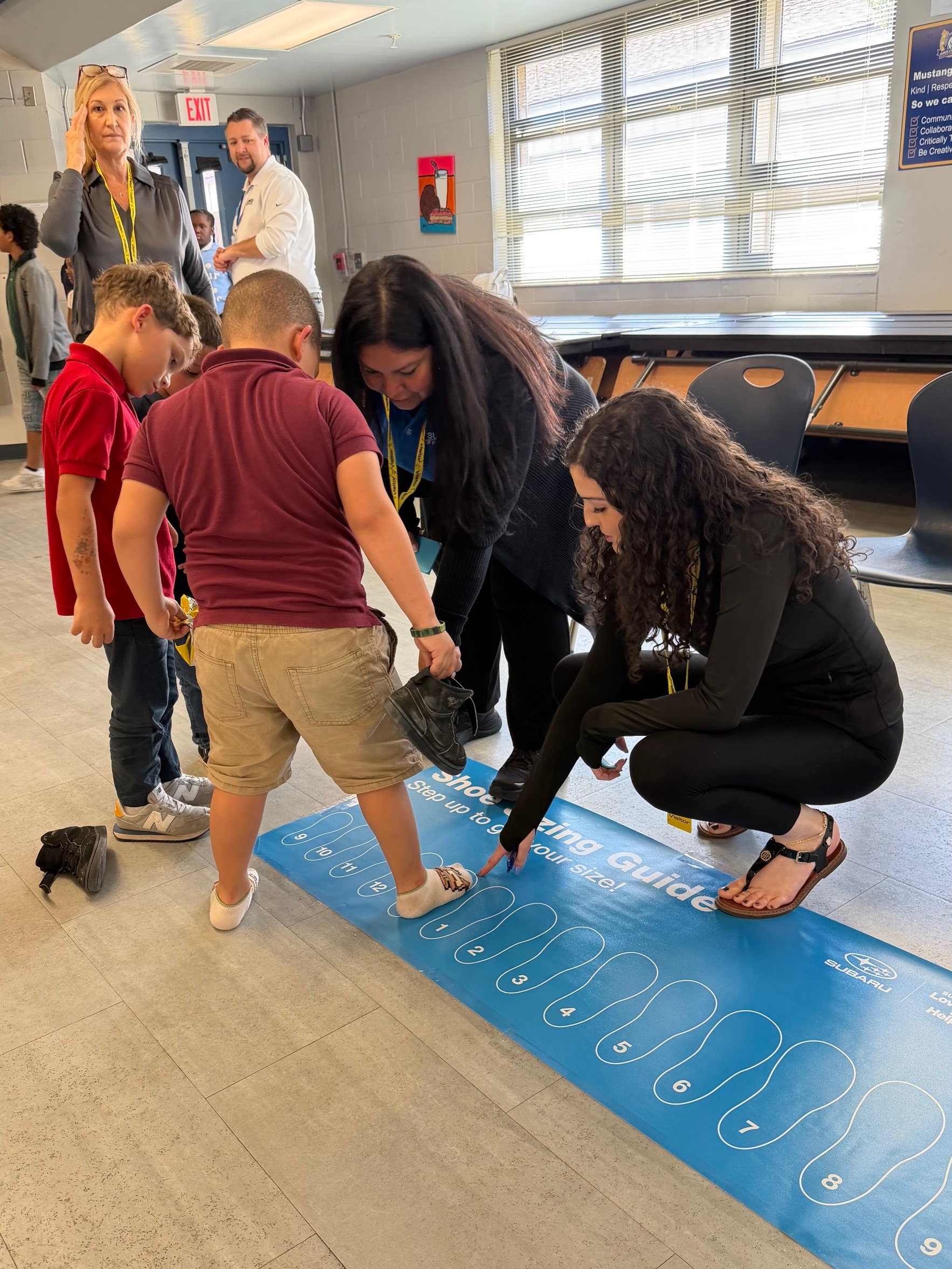 Operation Warm at James Stephens Middle School