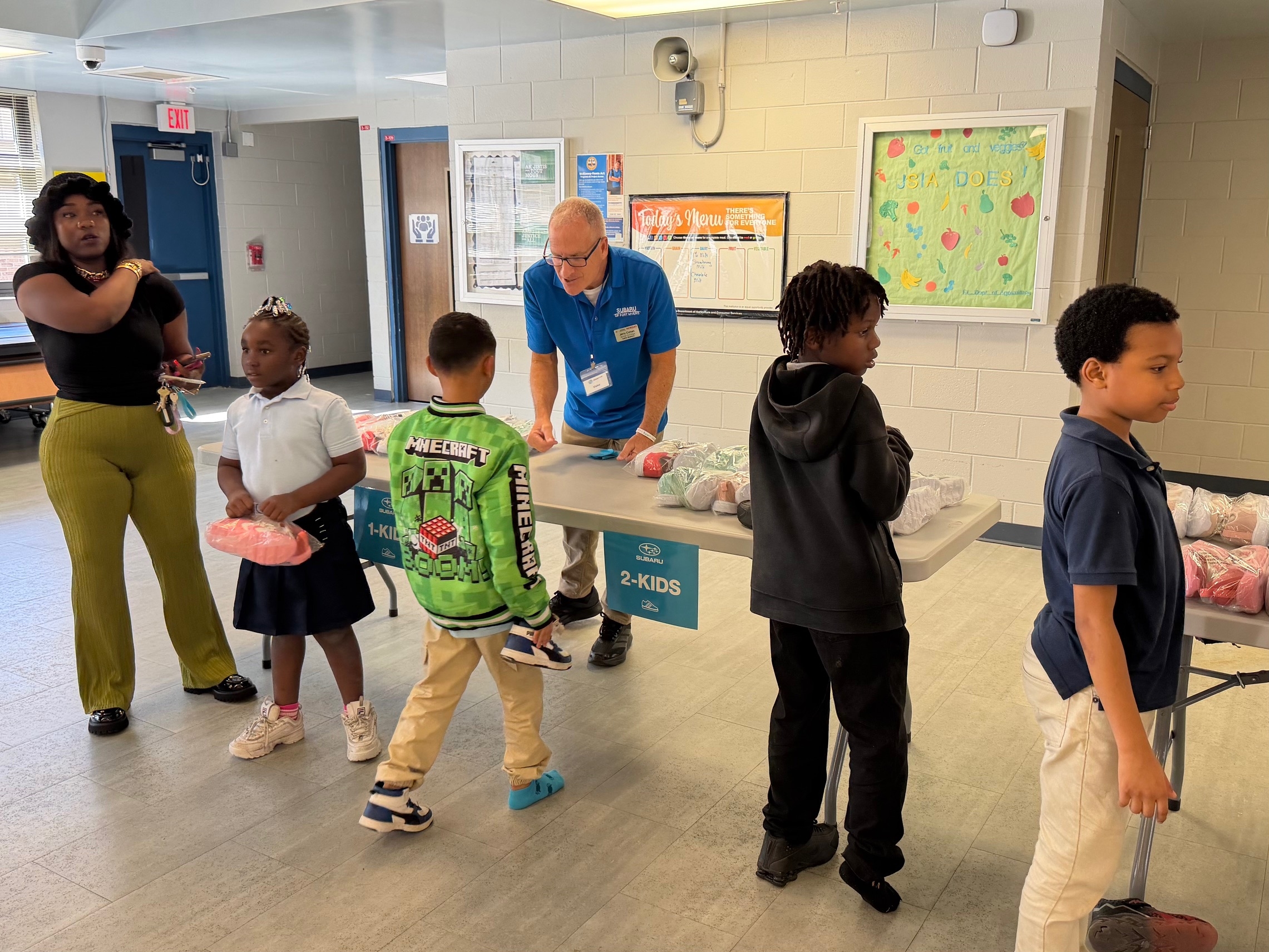 Operation Warm at James Stephens Middle School