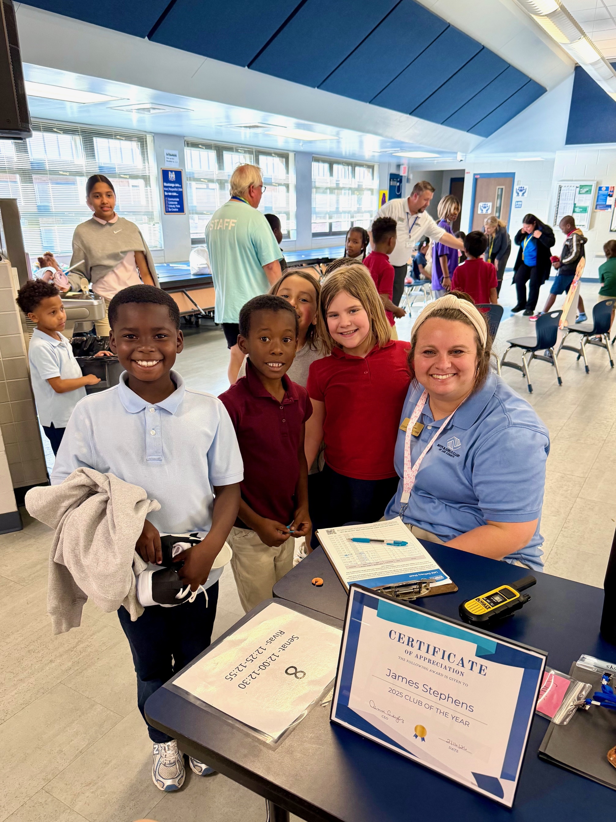 Operation Warm at James Stephens Middle School