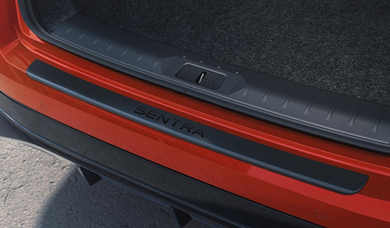 Black Rear Bumper Protector