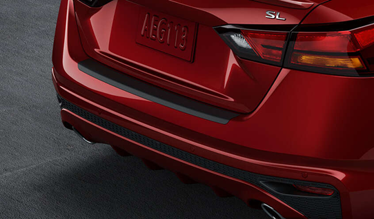 Black Rear Bumper Protector