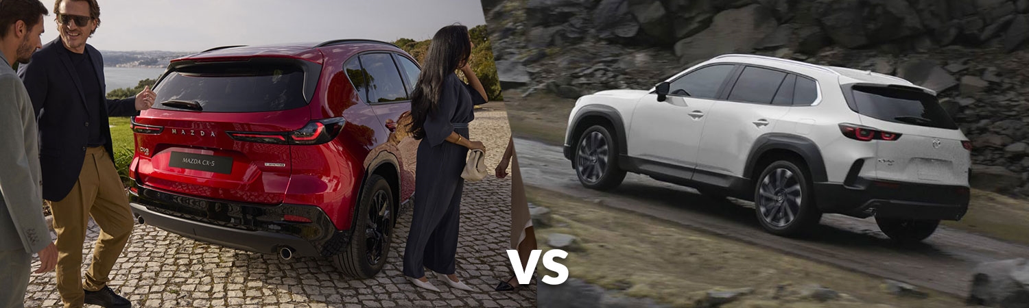 2026 Mazda CX-5 vs. Mazda CX-50 back