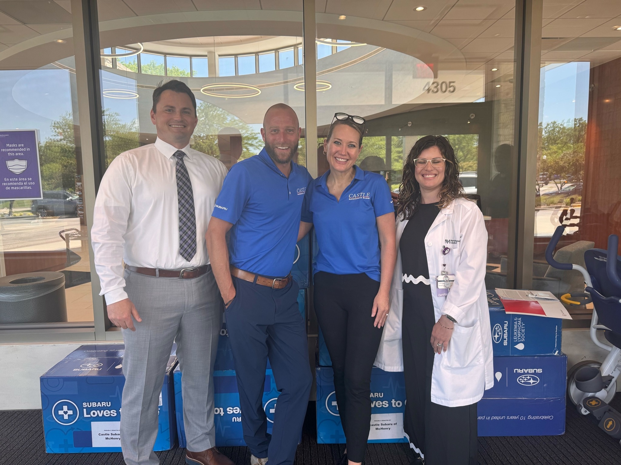 Castle Subaru McHenry Blanket Donation