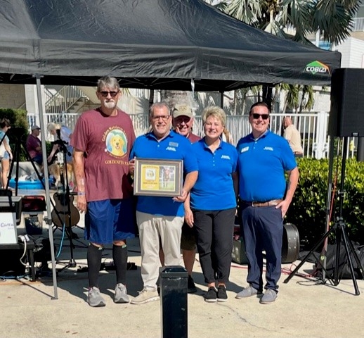 Subaru of Fort Myers supporting Golden Retriever Rescue of Southwest Florida at GoldenFest