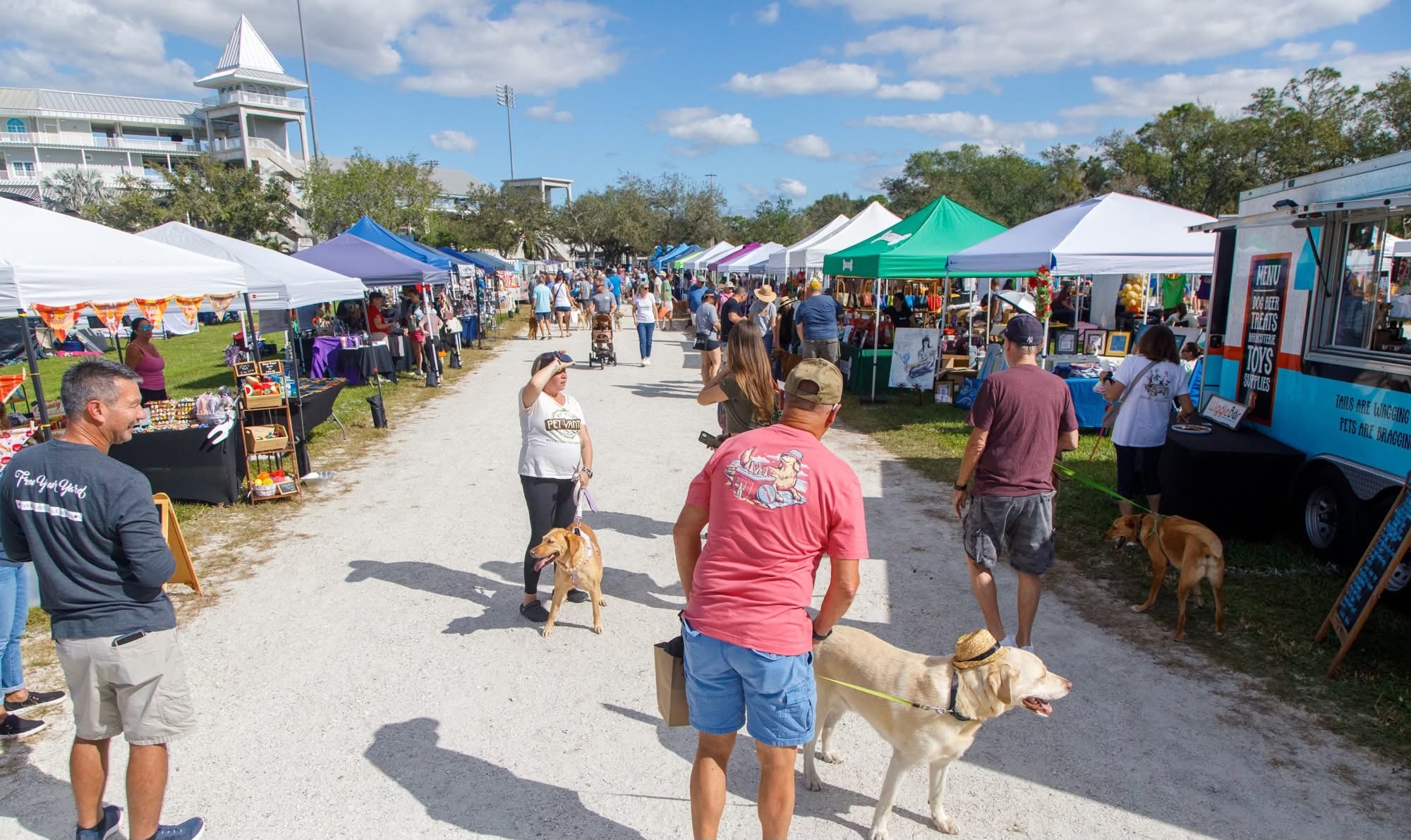 GoldenFest with Subaru of Fort Myers and local dog lovers