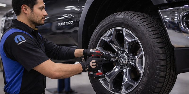 Tire Service at Bergeron Chrysler Dodge Jeep RAM Near New Orleans