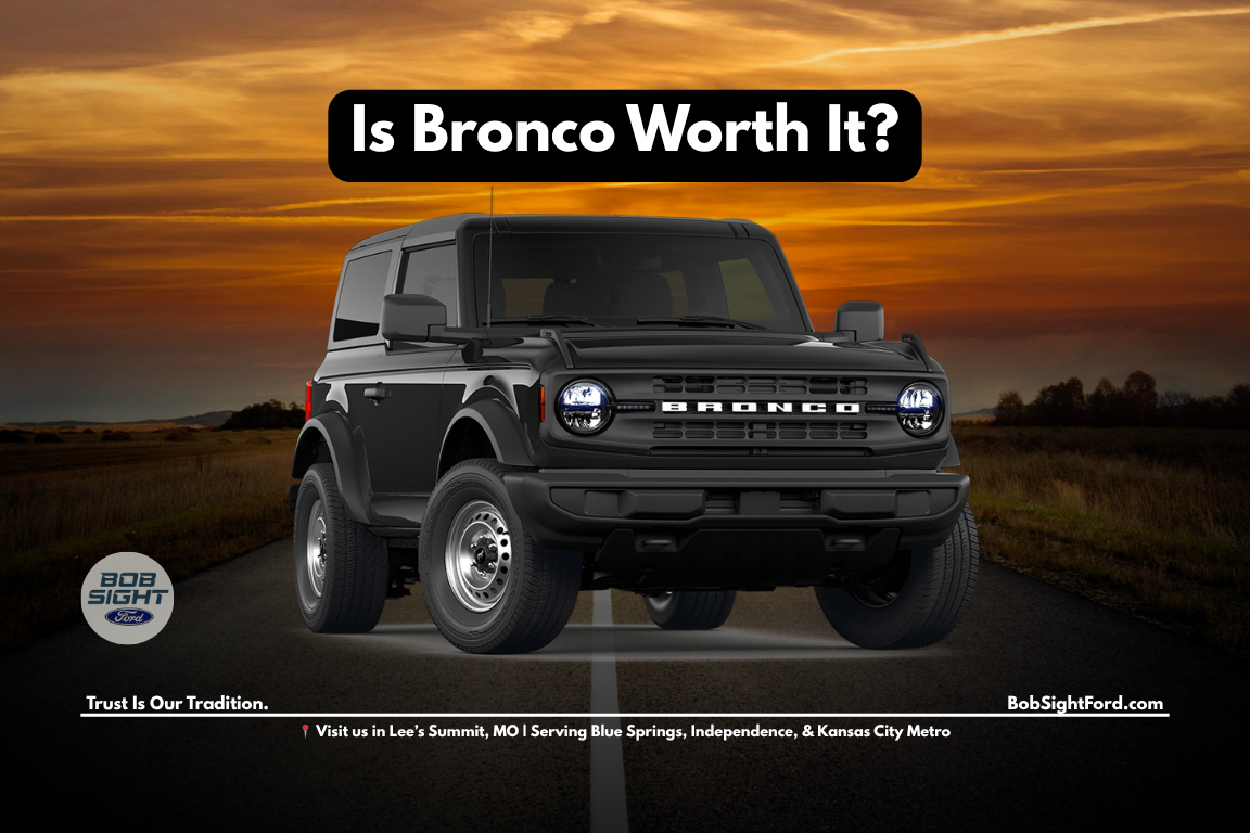 Ford Bronco for sale in Lee’s Summit Missouri at Bob Sight Ford serving Kansas City Metro drivers