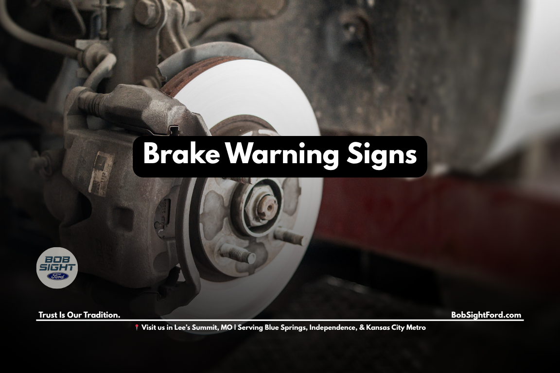 Ford brake service inspection in Lee’s Summit Missouri at Bob Sight Ford for Kansas City Metro drivers