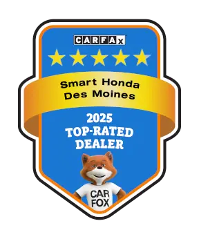 Smart Honda Des Moines CARFAX 2025 Top-Rated Dealer