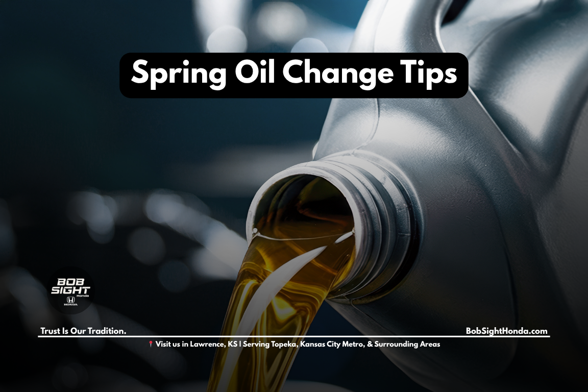 Honda oil change service in Lawrence KS at Bob Sight Honda for Douglas County and Kansas City Metro drivers