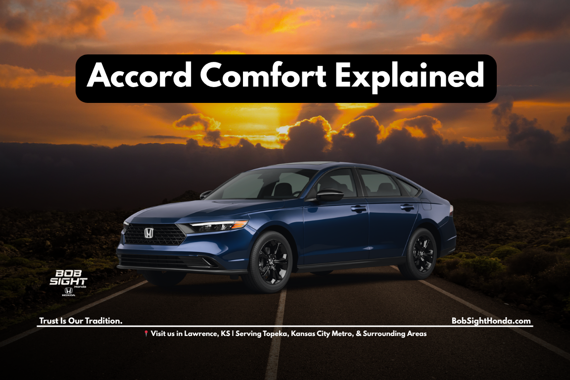 2026 Honda Accord for sale in Lawrence KS at Bob Sight Honda for Kansas City Metro and Douglas County drivers