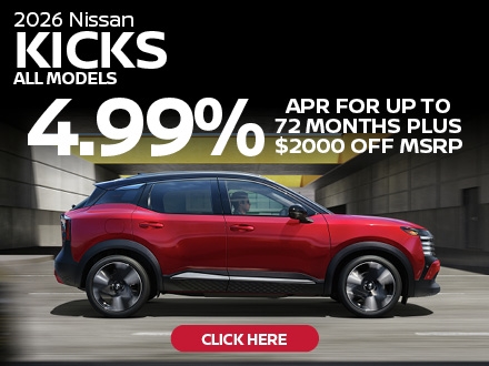 2026 Nissan Kicks AWD All Models
