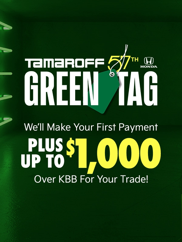 Green Tag Sales Event