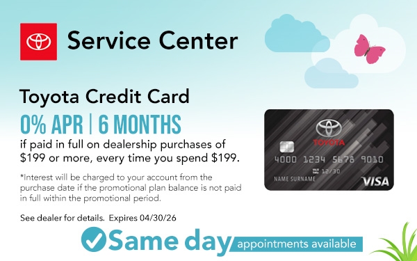 Toyota Credit Card