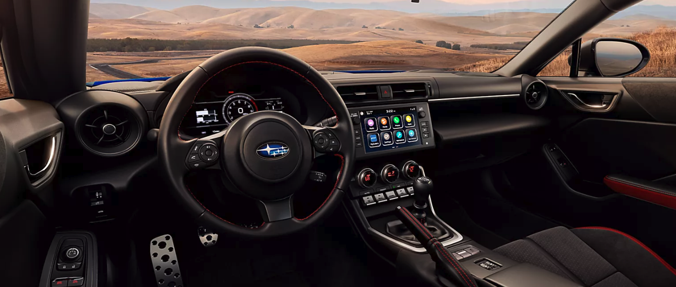 Interior of the 2026 Subaru BRZ for sale in Prescott, AZ at Findlay Subaru Prescott