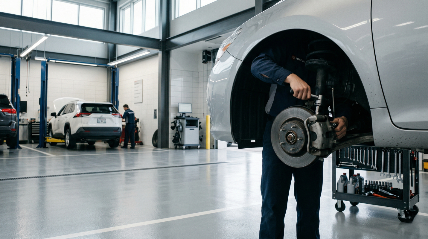 Toyta of Downtown Cjicago brake pads repair 