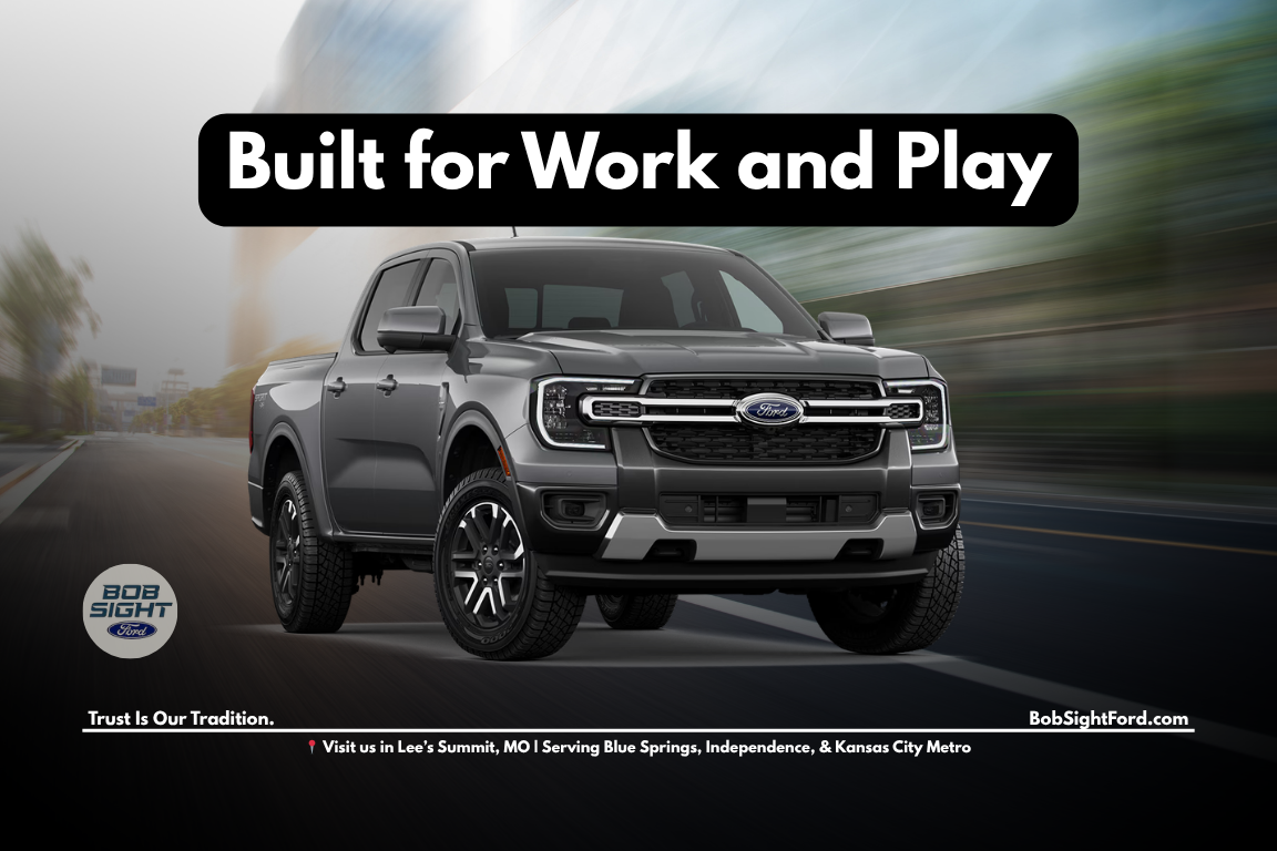 Ford Ranger for sale in Kansas City at Bob Sight Ford in Lee’s Summit for mid size truck capability and daily driving