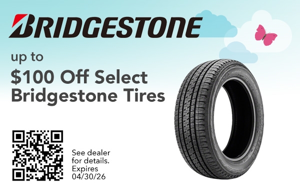 $100 Off Select Tires