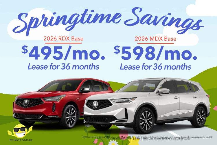 2026 RDX Base and 2026 MDX Base