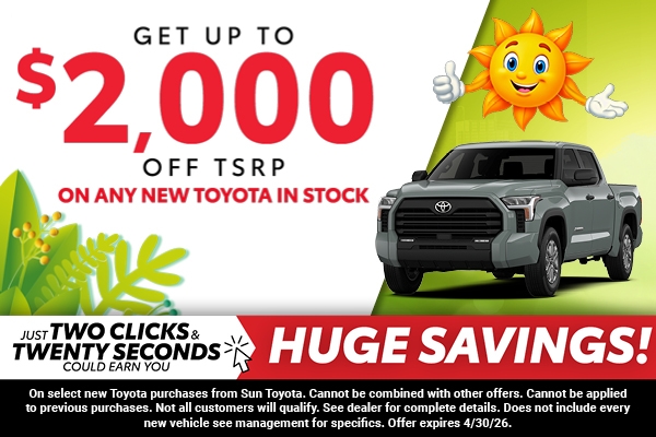 <h3>New Toyota Leases Starting Under $200 a Month!</h3>