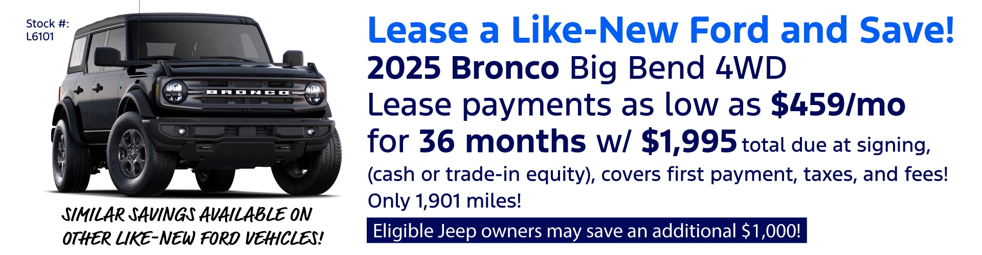Bronco Lease Desktop