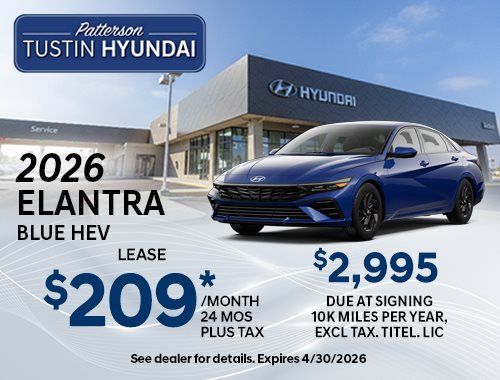 2026 Elantra Blue HEV