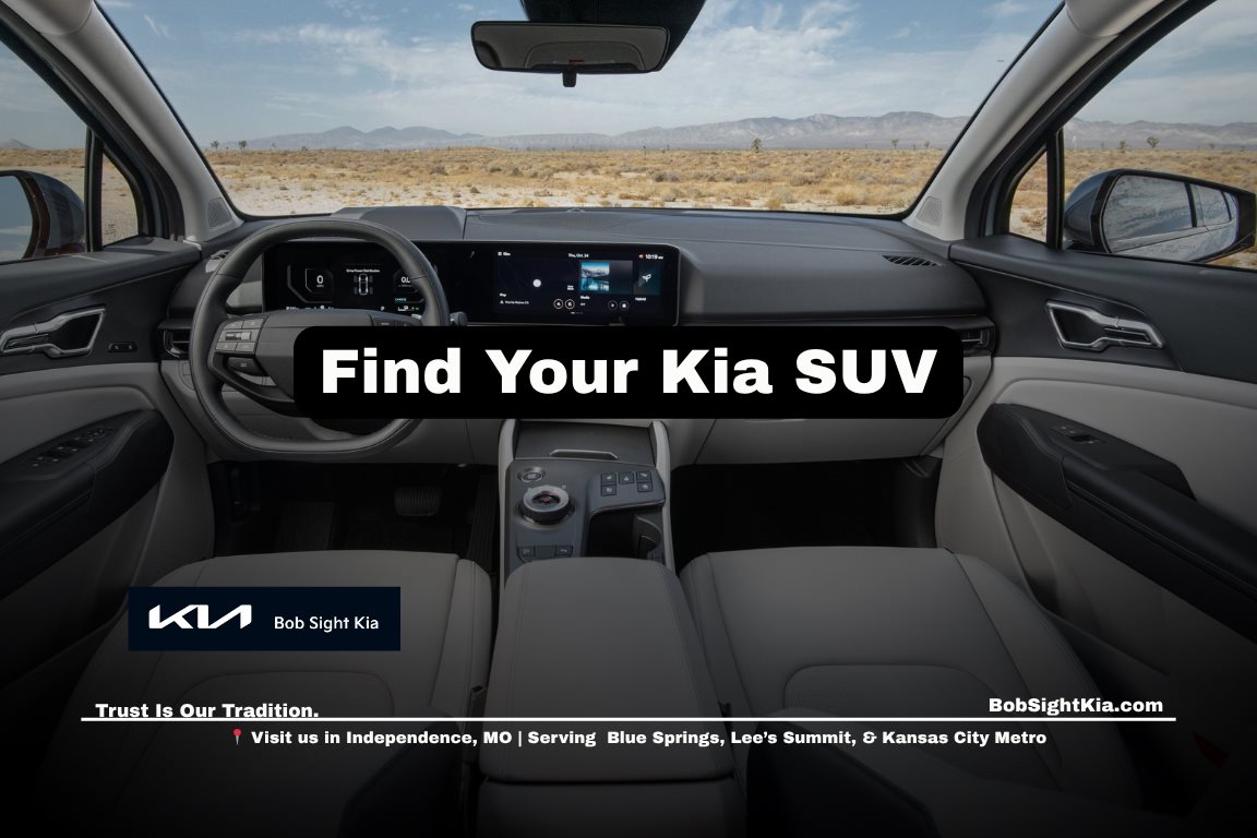 Kia dealership near Grain Valley Missouri Bob Sight Kia in Independence serving Kansas City Metro drivers with inventory and service