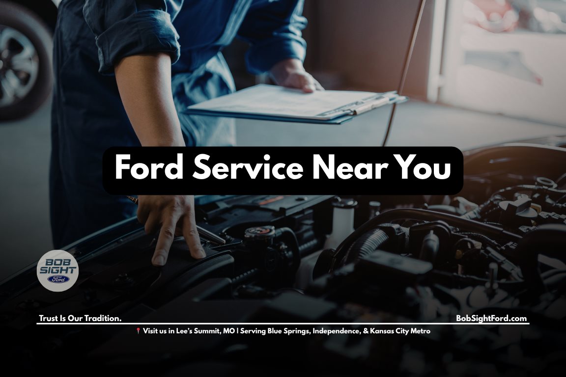 Ford service center in Lee’s Summit Missouri at Bob Sight Ford serving Kansas City Metro drivers for maintenance and repairs