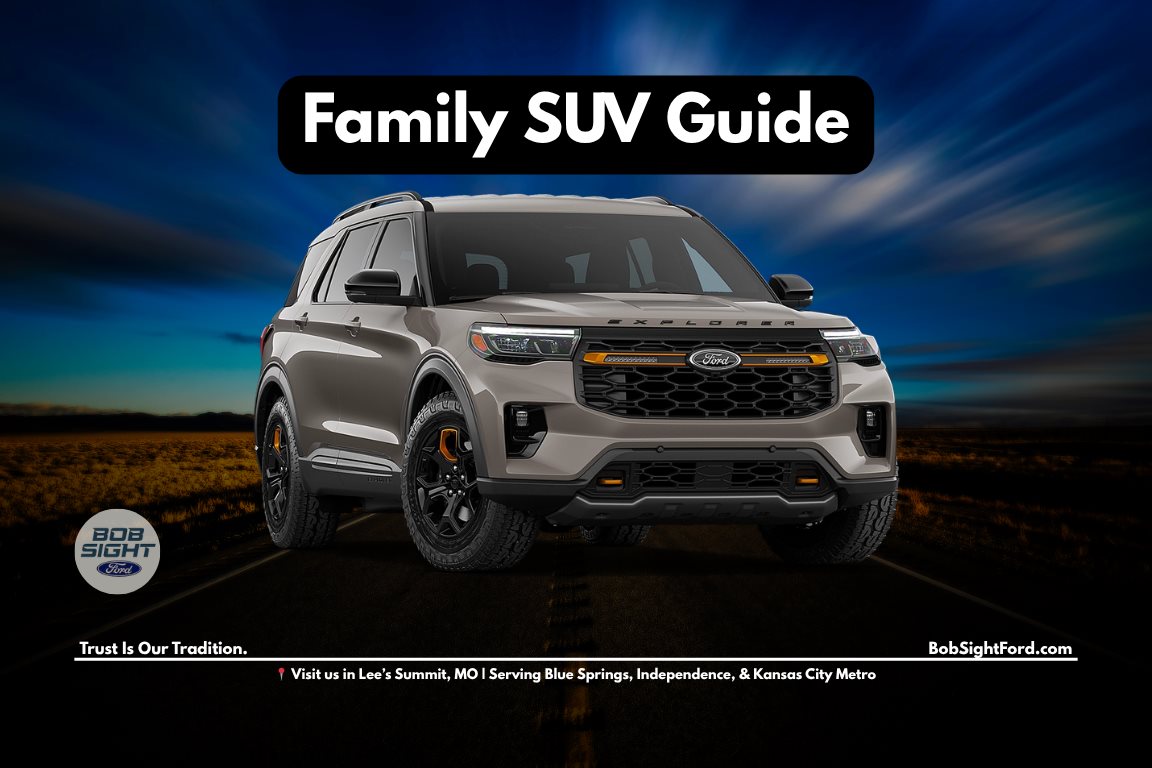 Ford Explorer for sale near Lee’s Summit Missouri at Bob Sight Ford serving Kansas City Metro families