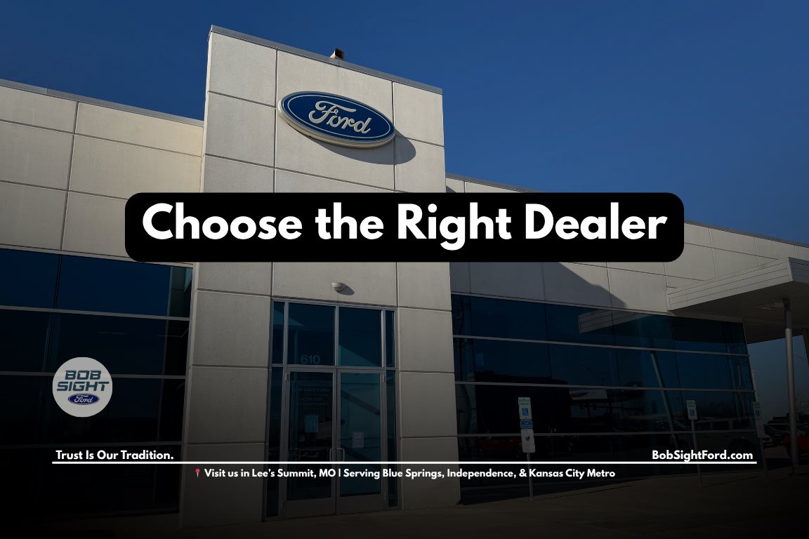 Ford dealership near Kansas City at Bob Sight Ford in Lee’s Summit with new Ford vehicles available for local drivers