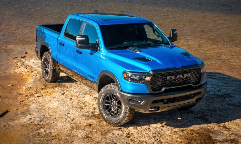2026 Ram 1500 in a lake bed
