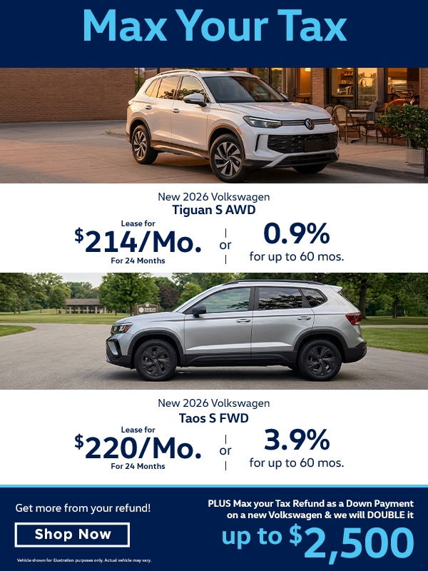 Taos & Tiguan Apr Offer
