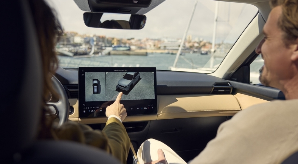 Infotainment screen in a 2026 Mazda CX-5